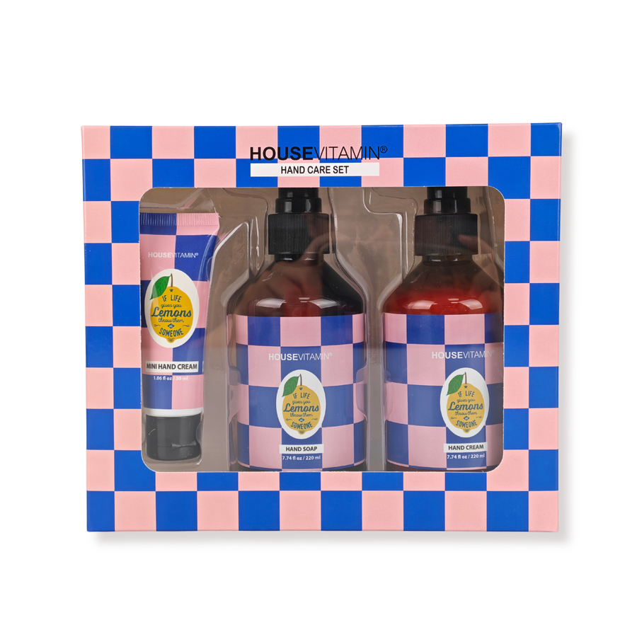 Housevitamin giftset Lemon Bergamot Basil