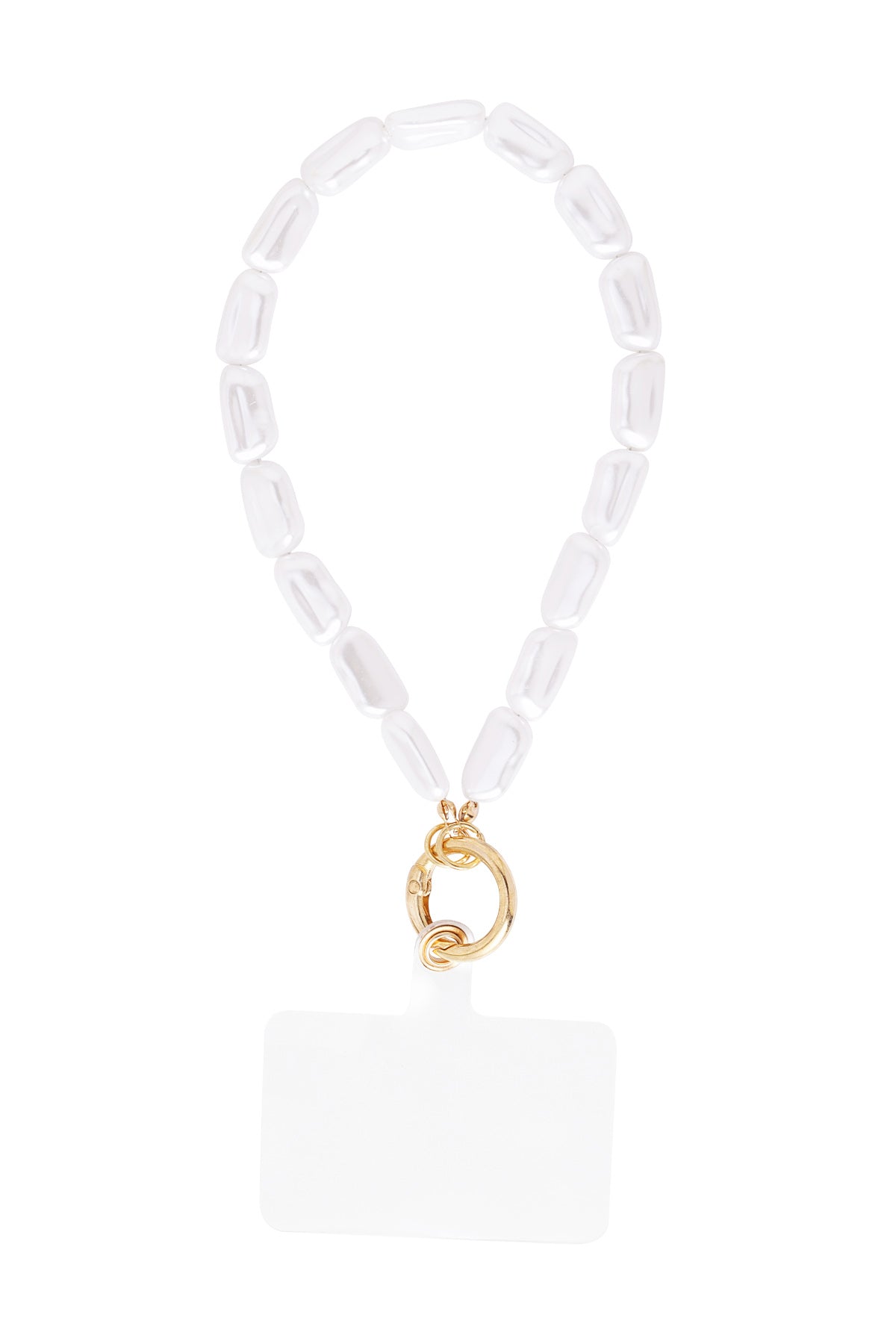 Telefoonkoord Dreamy Pearl – Wit