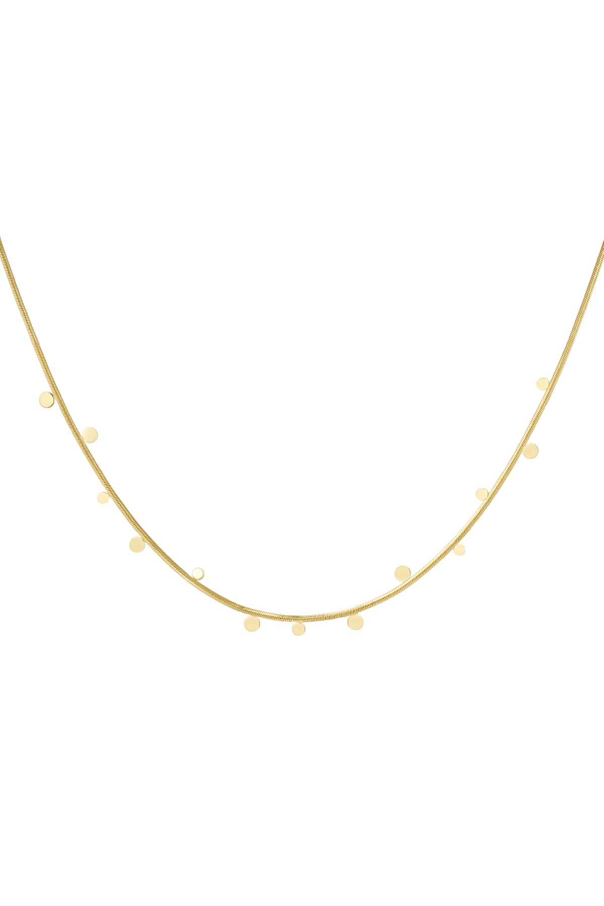 Ketting Cirkel Party – Goud