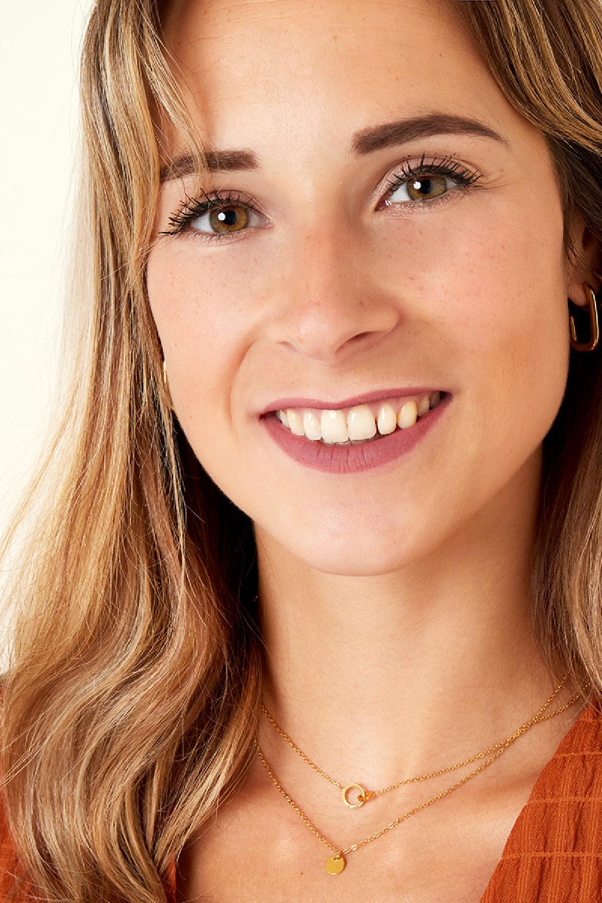 Ketting verbonden cirkels – Goud